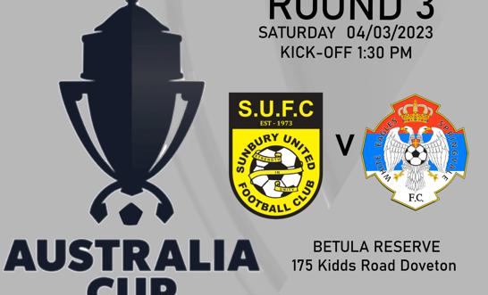 Australia Cup - Round 3